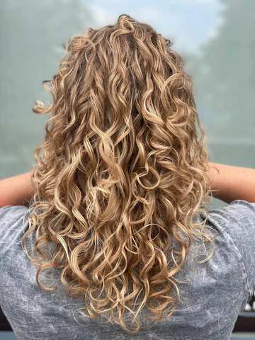 Krullen lang haar 